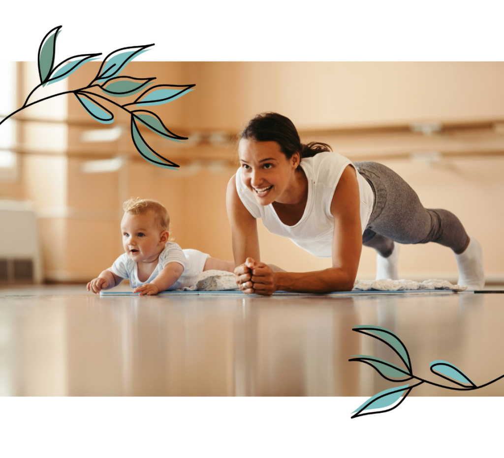 Clase de Yoga Postparto con enfoque en la recuperación del suelo pélvico